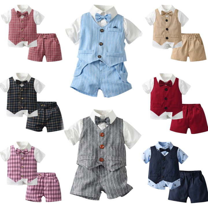 Kidzora Baby Polo and Shorts Set