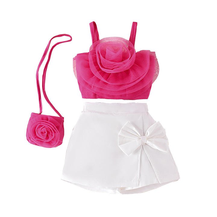 Kidzora Girls Printed Peplum Top