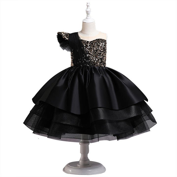 Kidzora Girls Shimmer Skater Dress