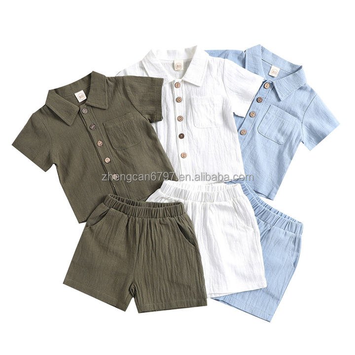 Kidzora Boys Pocket Detail Cotton Tee