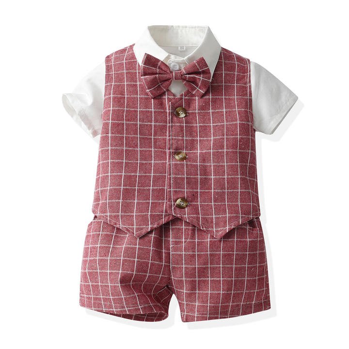 Kidzora Boys Checked Casual Shirt