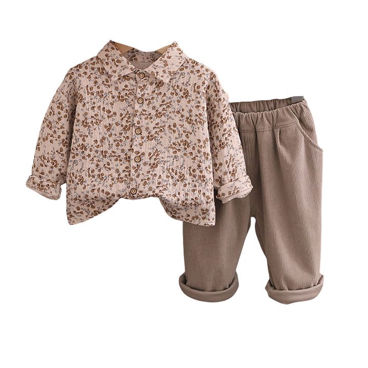Kidzora Boys Oxford Button-Down Shirt
